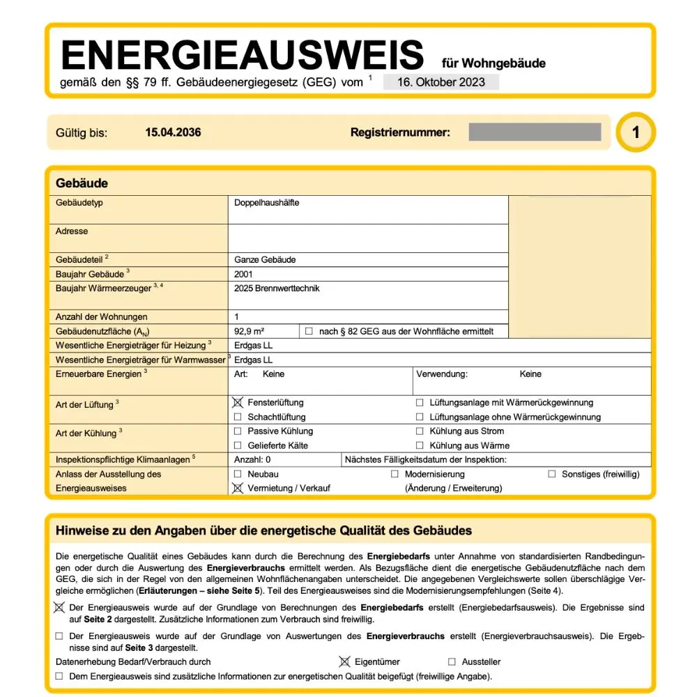 Energieausweis - Bedarfsausweis - Verbrauchsausweis - Brauche ich einen Energieausweis - Was ist ein Energieausweis