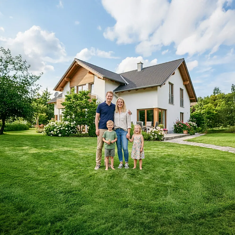 Familienplanung - Größeres Haus - Vergrößerung - Familie - Immobilienkauf - Immobilienverkauf - Immobilienbewertung