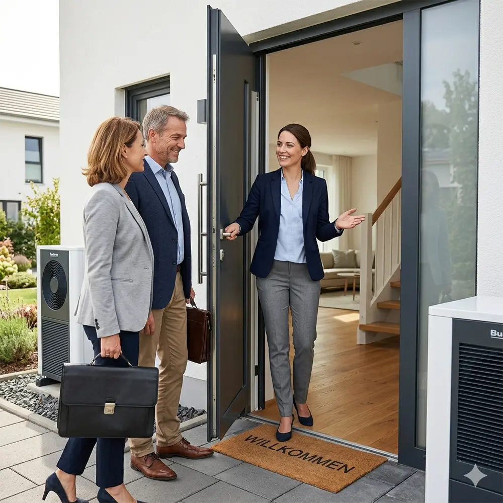 Immobilienmakler - Besichtigung - Immobilie verkaufen - Haus verkaufen - Immobilienbewertung