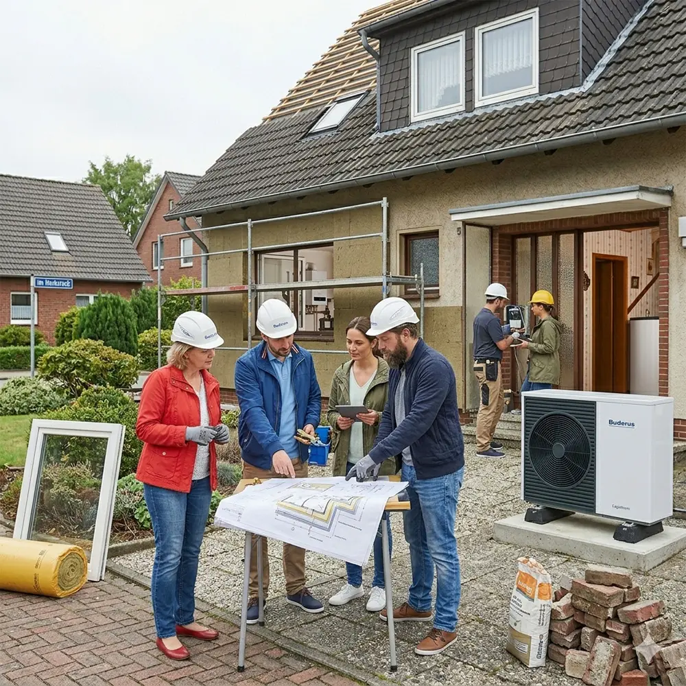 Heizungsgesetz - Gebäudeenergiegesetz - Heizung - Haussanierung - Sanierung - Sanierungskosten - Immobilie